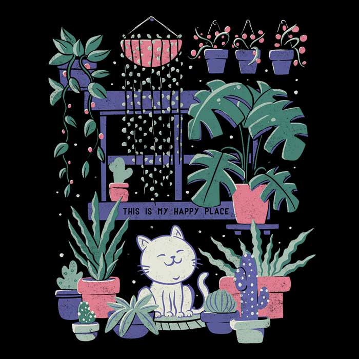 Happy Place Women's Apparel - Adult & Kids T-Shirts, Sweatshirts & Hoodies apparel design preview 2