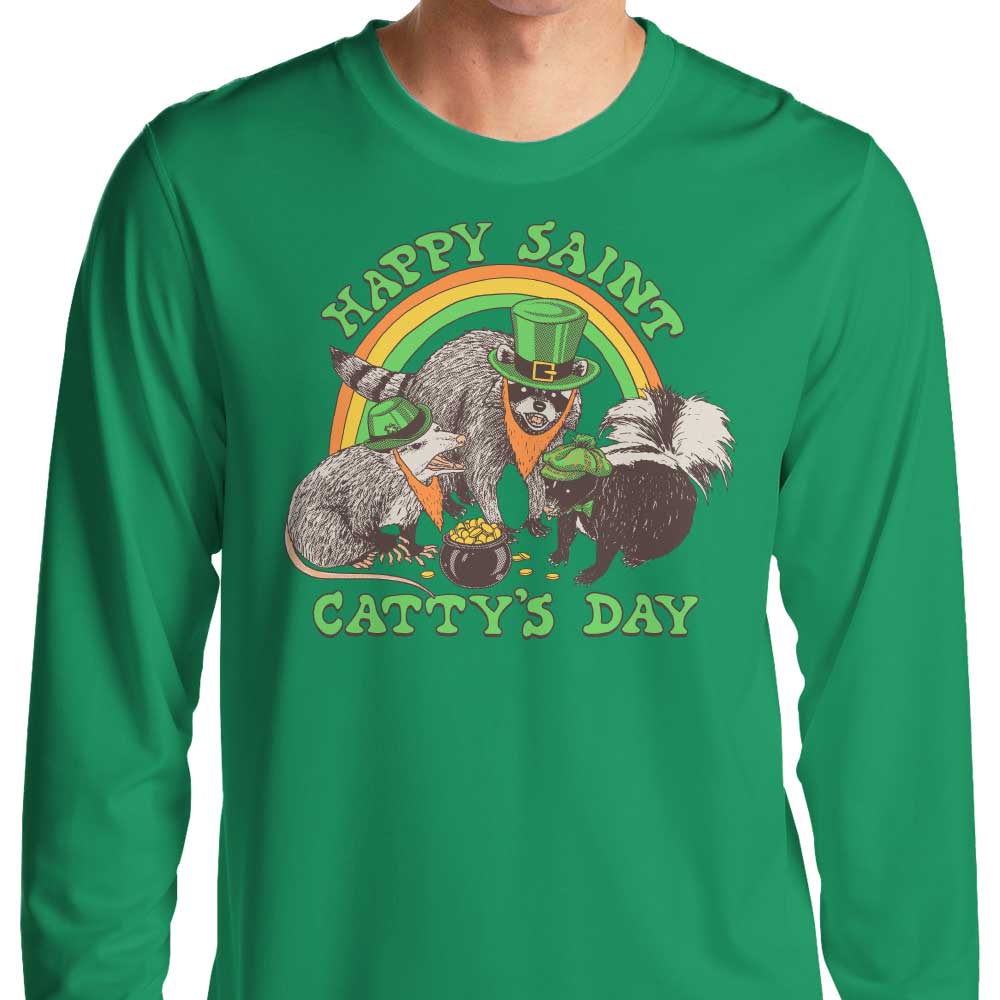 Happy Saint Catty's Day - Adult & Kids T-Shirts, Sweatshirts & Hoodies apparel design preview 1