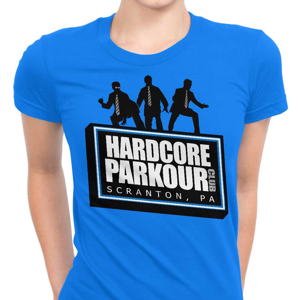 Hardcore Parkour Women's Apparel - Adult & Kids T-Shirts, Sweatshirts & Hoodies apparel design preview 1