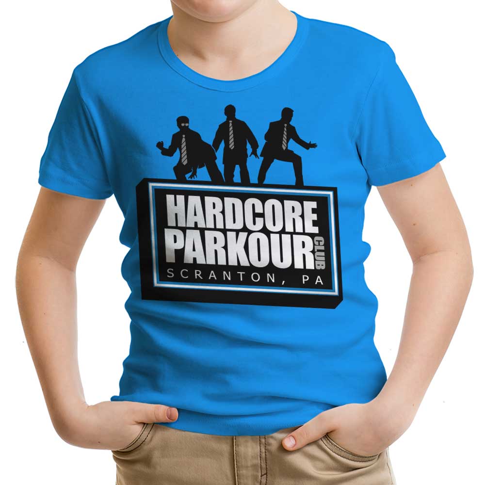 Hardcore Parkour Youth Apparel - Adult & Kids T-Shirts, Sweatshirts & Hoodies apparel design preview 1
