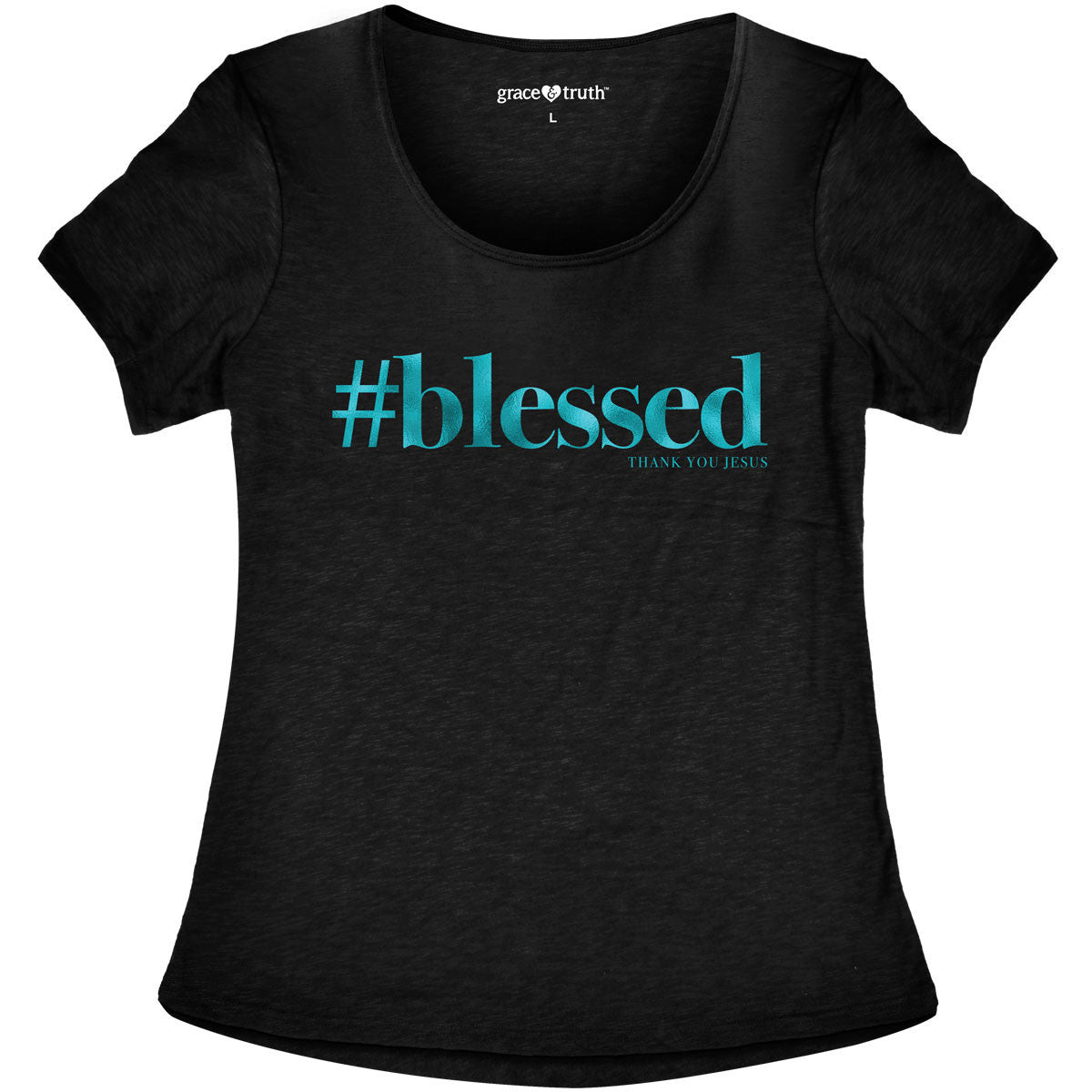 Cherished Girl Grace Truth Hashtag Blessed Thank You - Adult & Kids T-Shirts, Sweatshirts & Hoodies apparel design preview 1