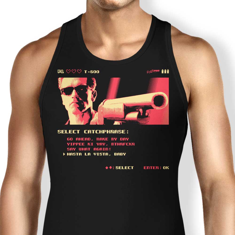 Hasta La Vista Tank Top - Adult & Kids T-Shirts, Sweatshirts & Hoodies apparel design preview 1
