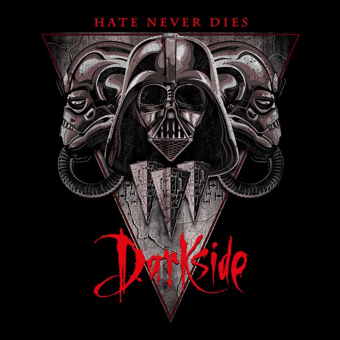 Hate Never Dies Men's Apparel - Adult & Kids T-Shirts, Sweatshirts & Hoodies apparel design preview 2