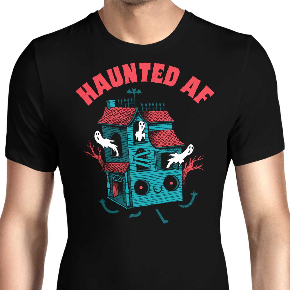 Haunted AF Men's Apparel - Adult & Kids T-Shirts, Sweatshirts & Hoodies apparel design preview 1