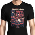 Haunted by Cats Men's Apparel - Adult & Kids T-Shirts, Sweatshirts & Hoodies apparel design preview 1