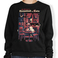 Haunted by Cats - Adult & Kids T-Shirts, Sweatshirts & Hoodies apparel design preview 1