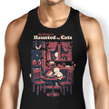 Haunted by Cats Tank Top - Adult & Kids T-Shirts, Sweatshirts & Hoodies apparel design preview 1