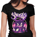 Haunted Ghost Women's V-Neck - Adult & Kids T-Shirts, Sweatshirts & Hoodies apparel design preview 1