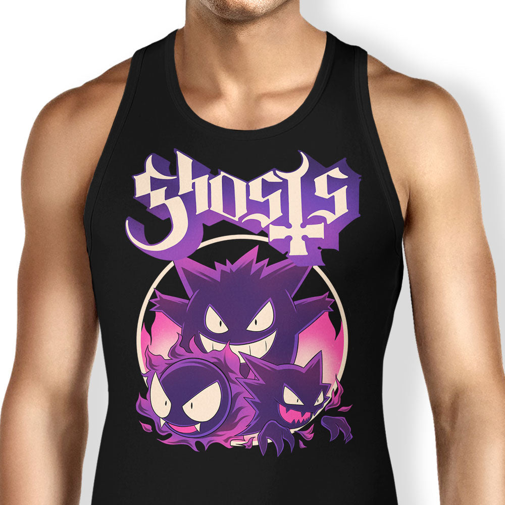 Haunted Ghost Tank Top - Adult & Kids T-Shirts, Sweatshirts & Hoodies apparel design preview 1