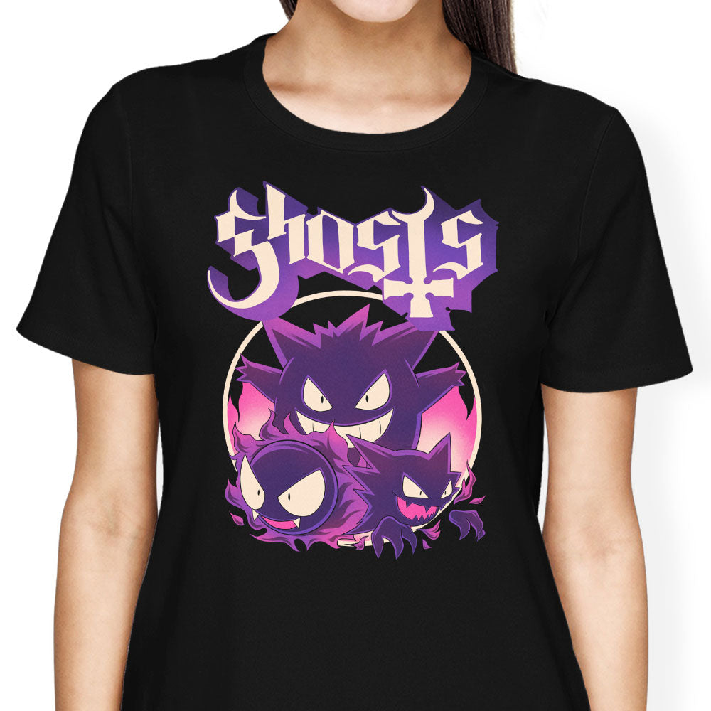Haunted Ghost Women's Apparel - Adult & Kids T-Shirts, Sweatshirts & Hoodies apparel design preview 1