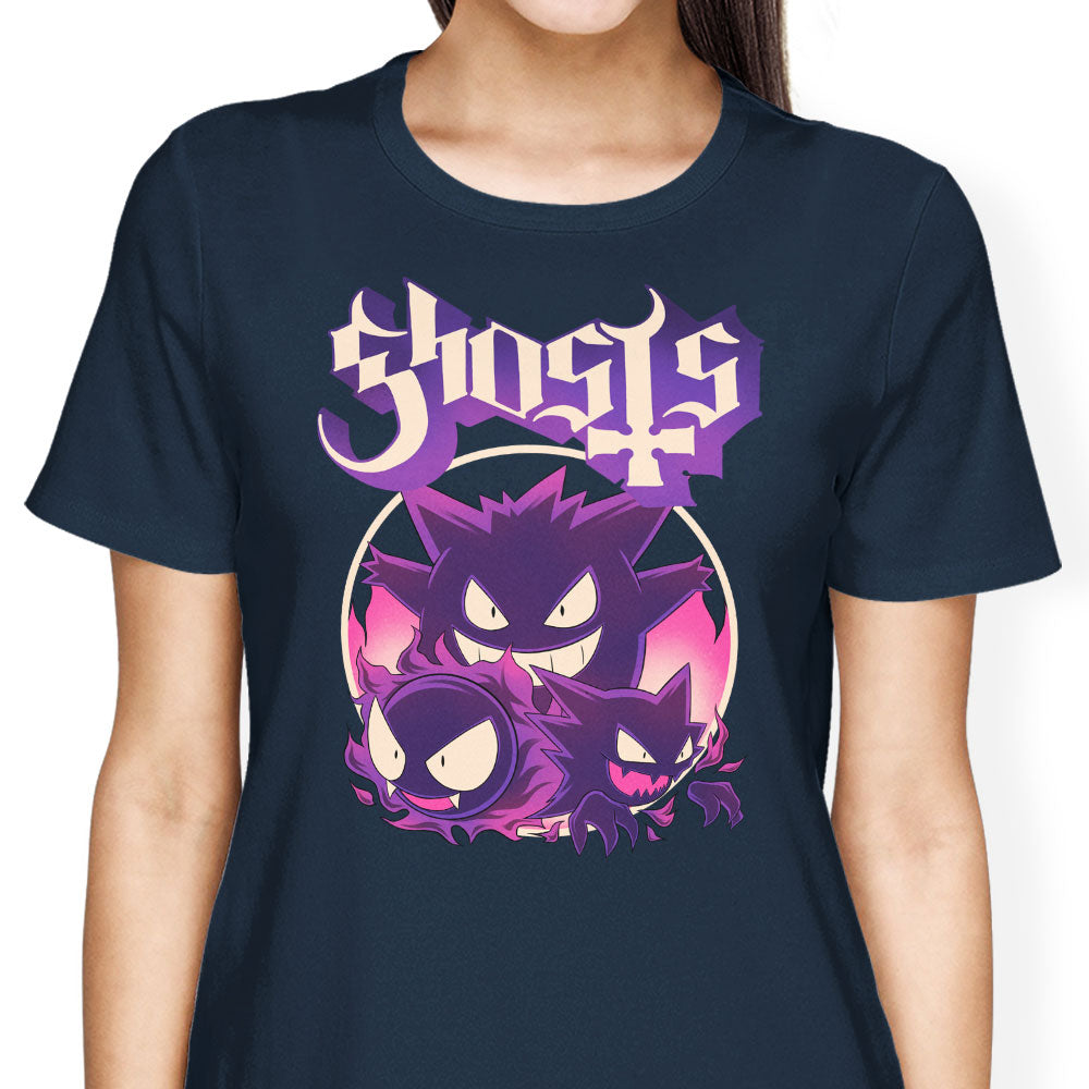 Haunted Ghost Women's Apparel - Adult & Kids T-Shirts, Sweatshirts & Hoodies apparel design preview 2