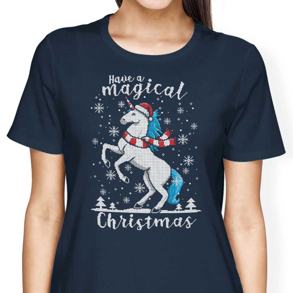 Have a Magical Christmas Women's Apparel - Adult & Kids T-Shirts, Sweatshirts & Hoodies apparel design preview 2