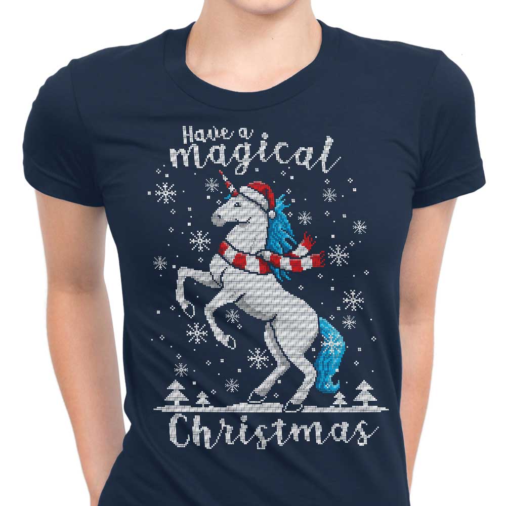 Have a Magical Christmas Women's Apparel - Adult & Kids T-Shirts, Sweatshirts & Hoodies apparel design preview 1