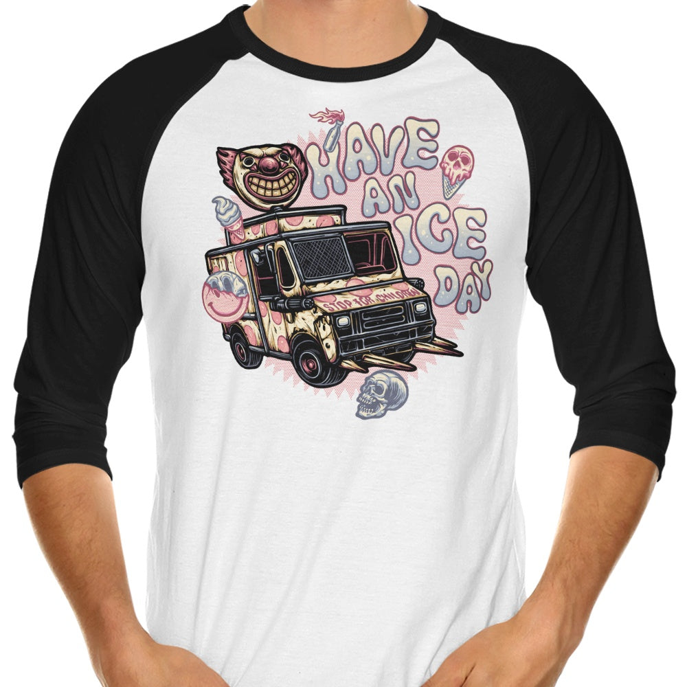 Have an Ice Day 3/4 Sleeve Raglan - Adult & Kids T-Shirts, Sweatshirts & Hoodies apparel design preview 1