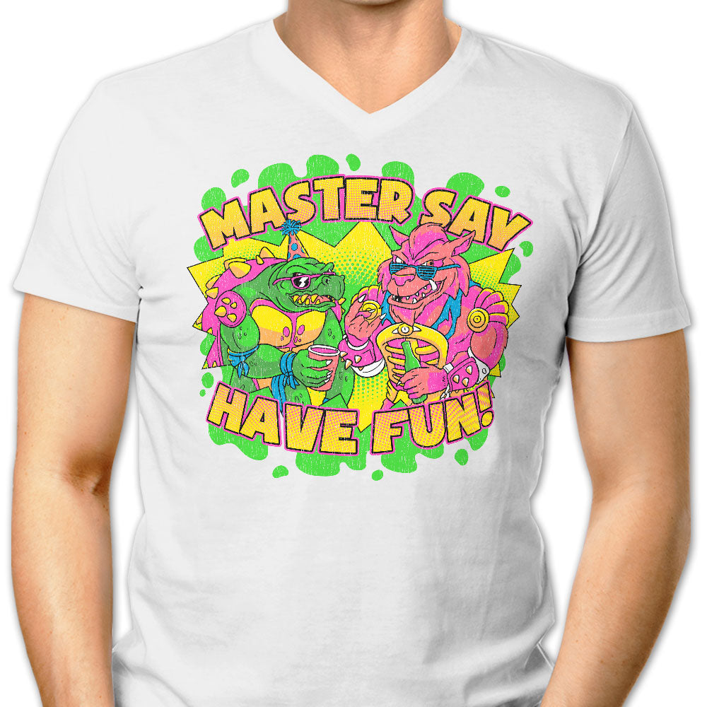 Have Fun Men's V-Neck - Adult & Kids T-Shirts, Sweatshirts & Hoodies apparel design preview 1