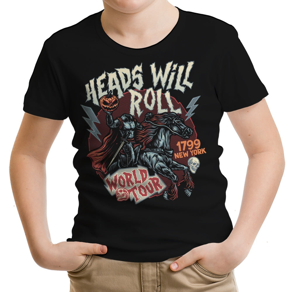 Heads Will Roll Youth Apparel - Adult & Kids T-Shirts, Sweatshirts & Hoodies apparel design preview 1