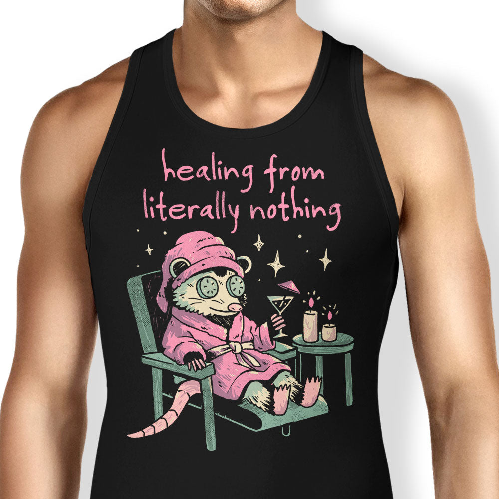 Healing From Nothing Tank Top - Adult & Kids T-Shirts, Sweatshirts & Hoodies apparel design preview 1