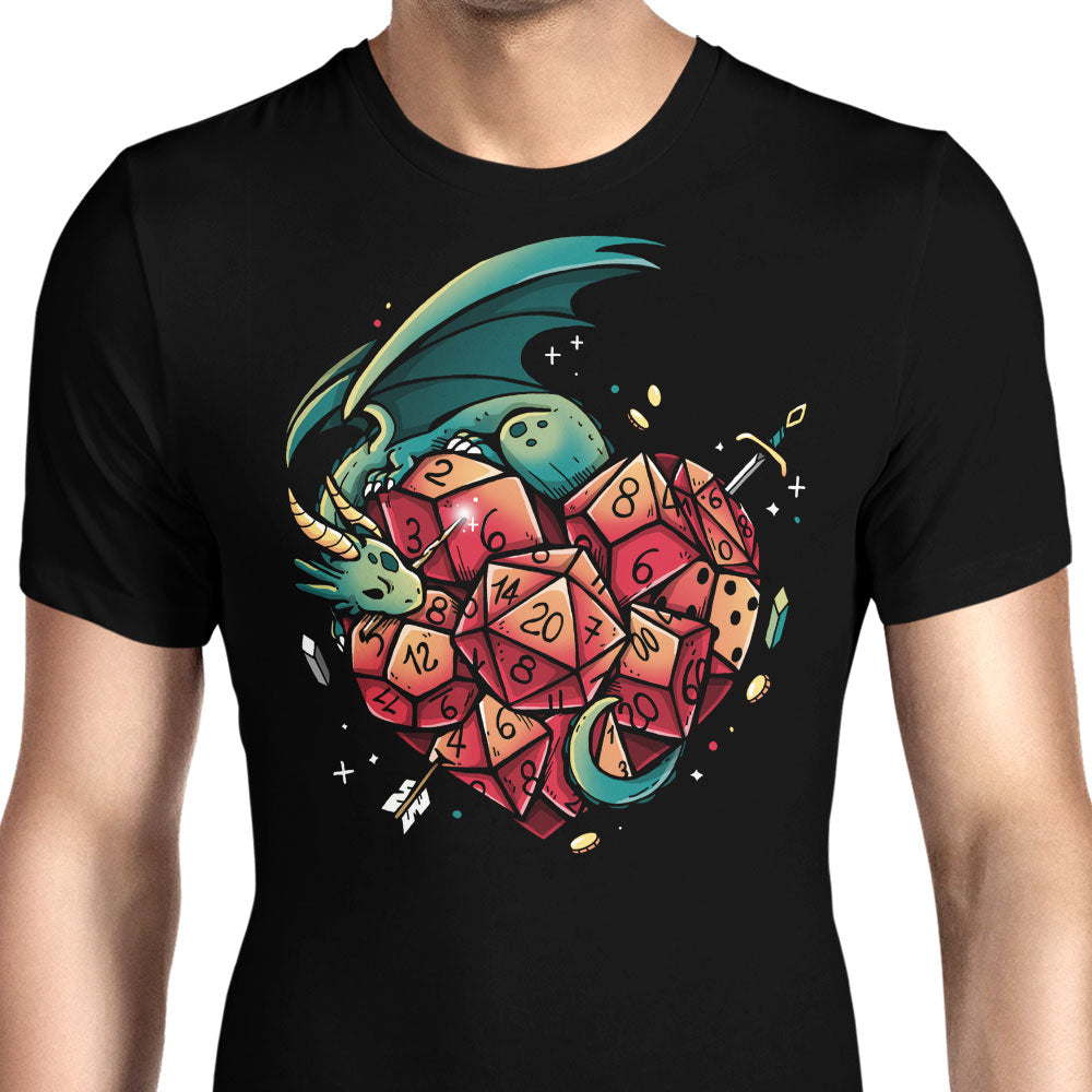 Heart of a Gamer Men's Apparel - Adult & Kids T-Shirts, Sweatshirts & Hoodies apparel design preview 1