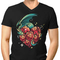 Heart of a Gamer Men's V-Neck - Adult & Kids T-Shirts, Sweatshirts & Hoodies apparel design preview 1