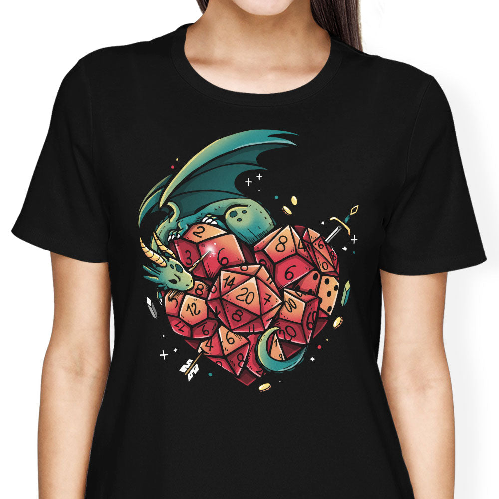 Heart of a Gamer Women's Apparel - Adult & Kids T-Shirts, Sweatshirts & Hoodies apparel design preview 1