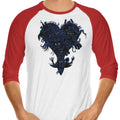 Heartless 3/4 Sleeve Raglan - Adult & Kids T-Shirts, Sweatshirts & Hoodies apparel design preview 1