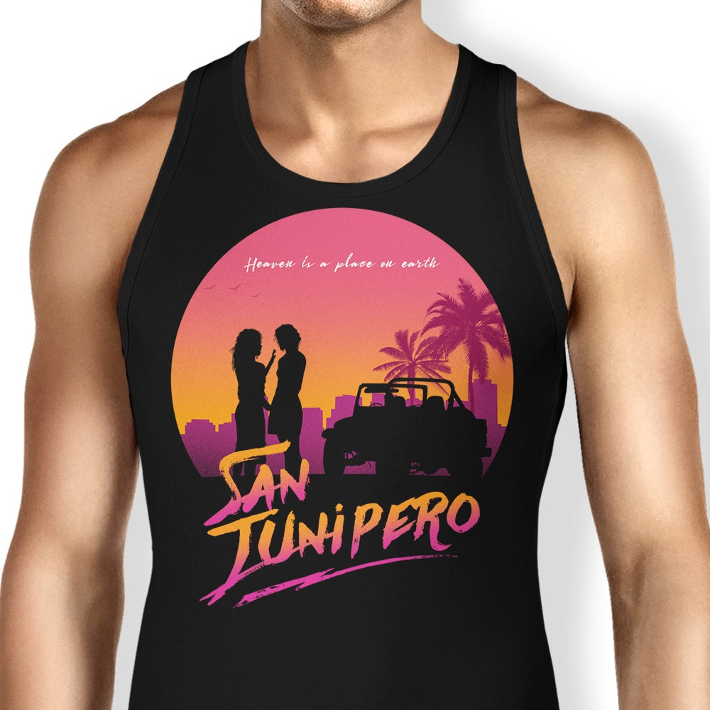 Heaven is a Place on Earth Tank Top - Adult & Kids T-Shirts, Sweatshirts & Hoodies apparel design preview 1