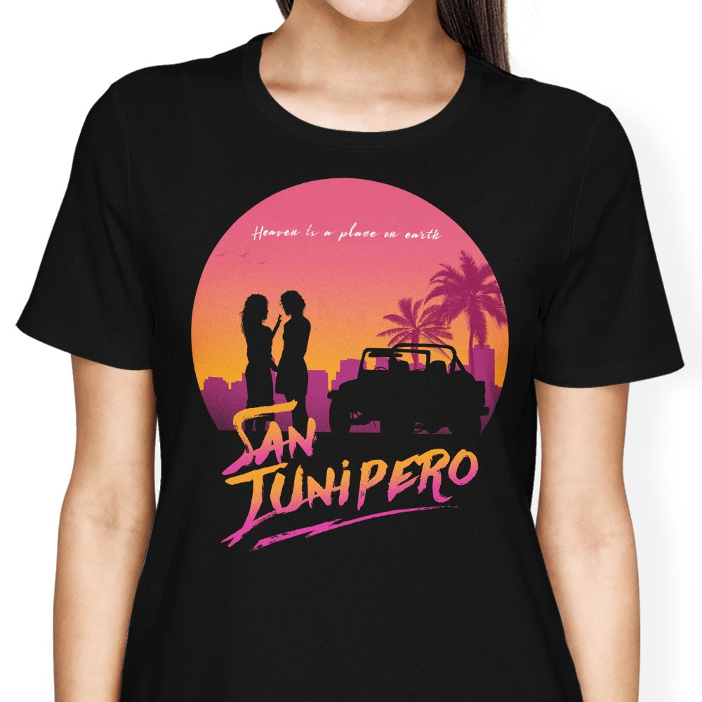 Heaven is a Place on Earth Women's Apparel - Adult & Kids T-Shirts, Sweatshirts & Hoodies apparel design preview 2