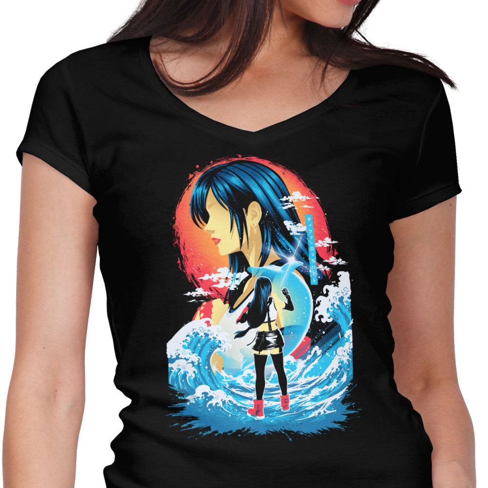 Heavens Resolve Women's V-Neck - Adult & Kids T-Shirts, Sweatshirts & Hoodies apparel design preview 1