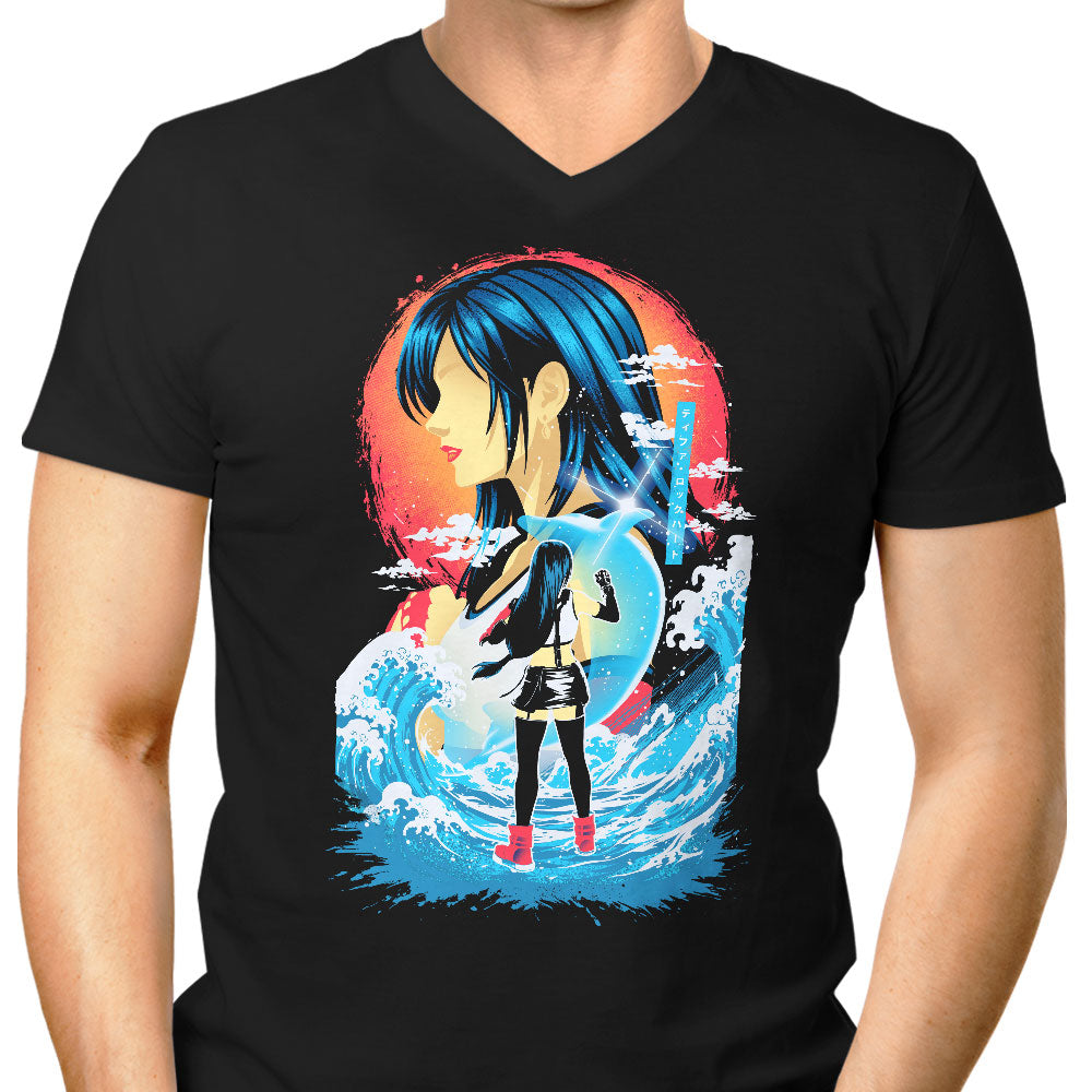 Heavens Resolve Men's V-Neck - Adult & Kids T-Shirts, Sweatshirts & Hoodies apparel design preview 1