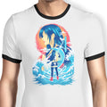 Heavens Resolve Ringer - Adult & Kids T-Shirts, Sweatshirts & Hoodies apparel design preview 1