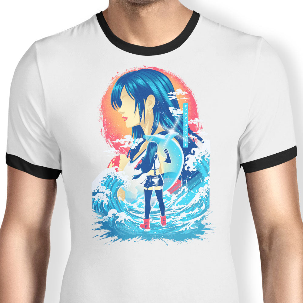 Heavens Resolve Ringer - Adult & Kids T-Shirts, Sweatshirts & Hoodies apparel design preview 1