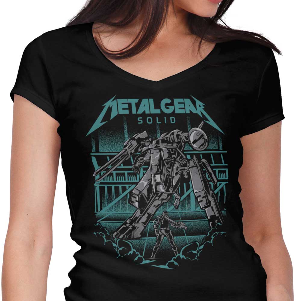Heavy Metal Women's V-Neck - Adult & Kids T-Shirts, Sweatshirts & Hoodies apparel design preview 1