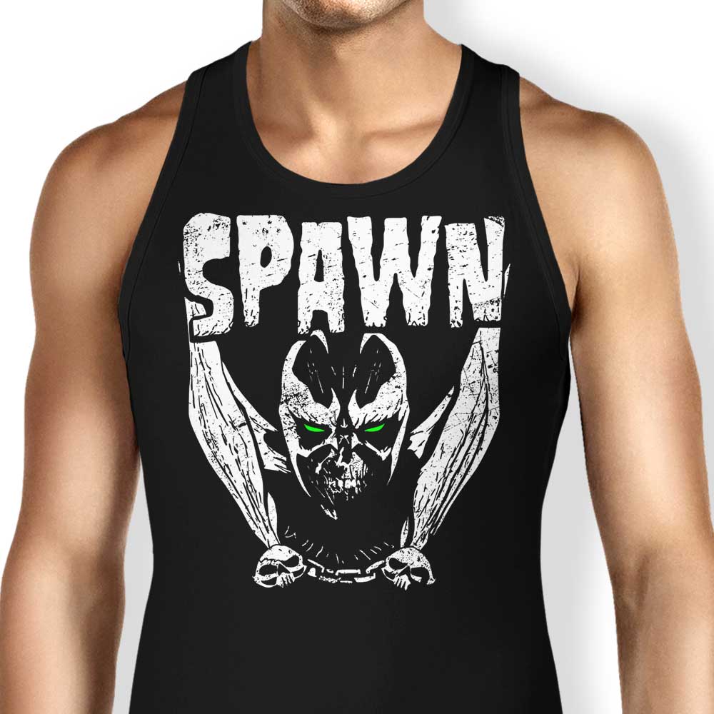 Heavy Metal Hell Tank Top - Adult & Kids T-Shirts, Sweatshirts & Hoodies apparel design preview 1