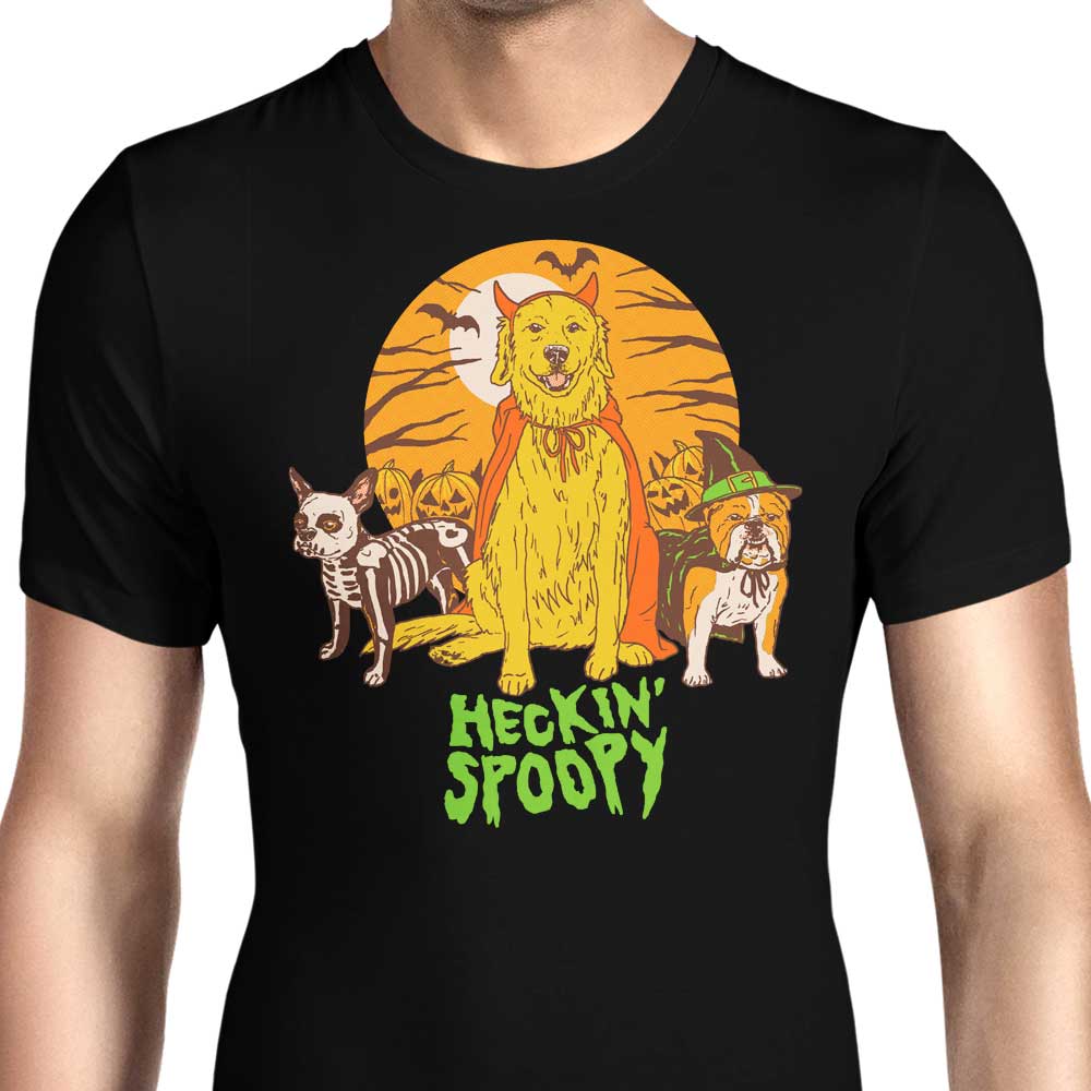 Heckin Spoopy Men's Apparel - Adult & Kids T-Shirts, Sweatshirts & Hoodies apparel design preview 1
