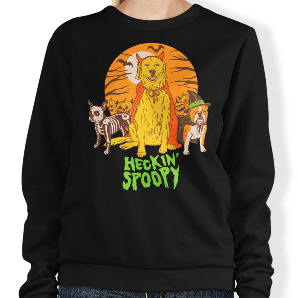 Heckin Spoopy - Adult & Kids T-Shirts, Sweatshirts & Hoodies apparel design preview 1