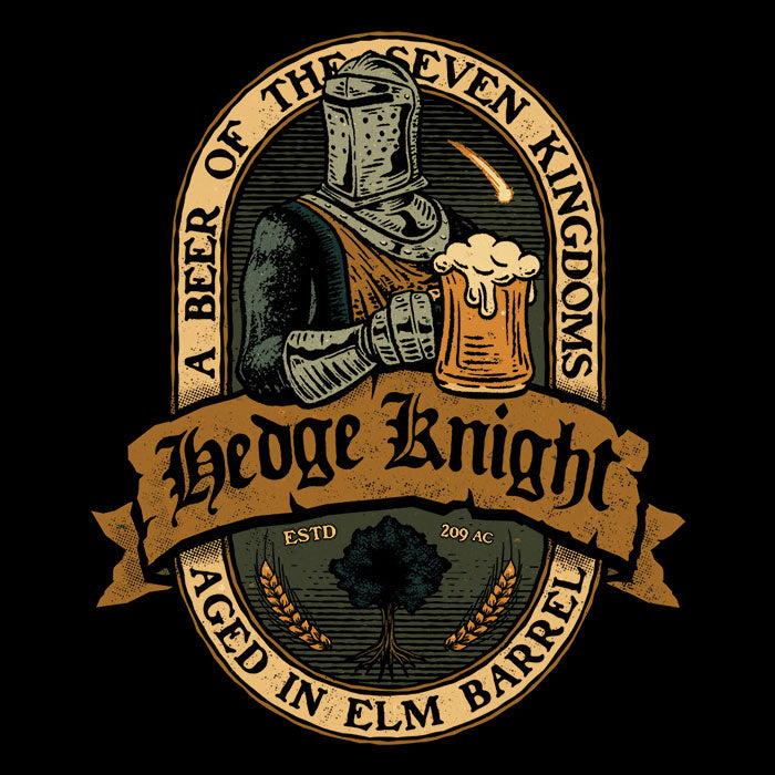 Hedge Knight Beer Men's Apparel - Adult & Kids T-Shirts, Sweatshirts & Hoodies apparel design preview 2