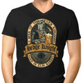 Hedge Knight Beer Men's V-Neck - Adult & Kids T-Shirts, Sweatshirts & Hoodies apparel design preview 1