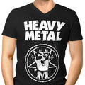 Heeler Metal Men's V-Neck - Adult & Kids T-Shirts, Sweatshirts & Hoodies apparel design preview 1