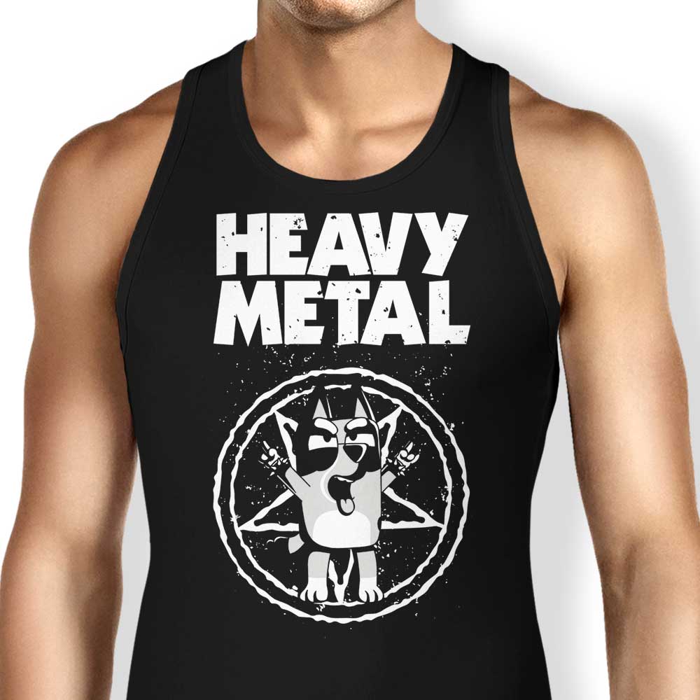 Heeler Metal Tank Top - Adult & Kids T-Shirts, Sweatshirts & Hoodies apparel design preview 1