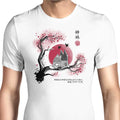 Heeler Sumi-e Men's Apparel - Adult & Kids T-Shirts, Sweatshirts & Hoodies apparel design preview 1