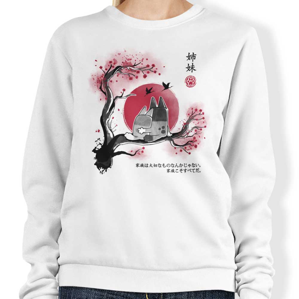 Heeler Sumi-e - Adult & Kids T-Shirts, Sweatshirts & Hoodies apparel design preview 1