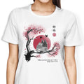 Heeler Sumi-e Women's Apparel - Adult & Kids T-Shirts, Sweatshirts & Hoodies apparel design preview 1