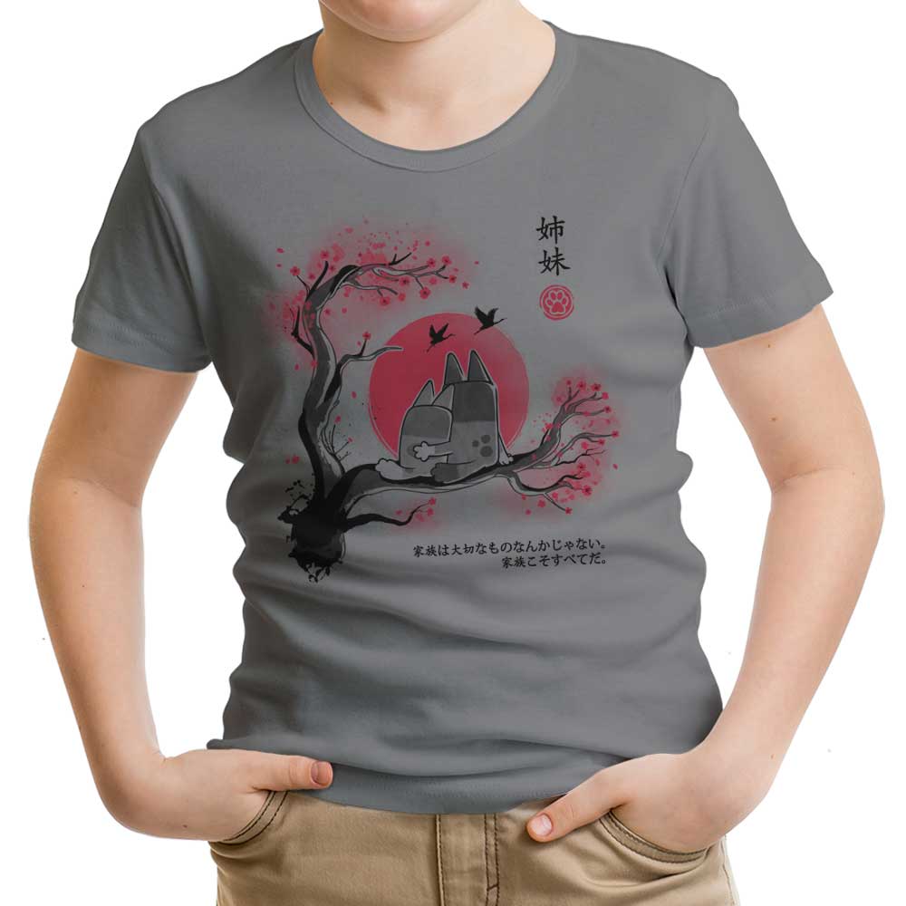 Heeler Sumi-e Youth Apparel - Adult & Kids T-Shirts, Sweatshirts & Hoodies apparel design preview 2