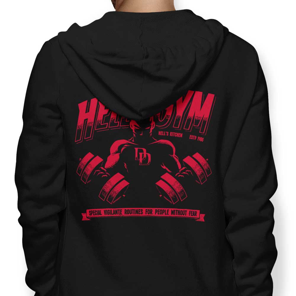 Hell Gym - Adult & Kids T-Shirts, Sweatshirts & Hoodies apparel design preview 1