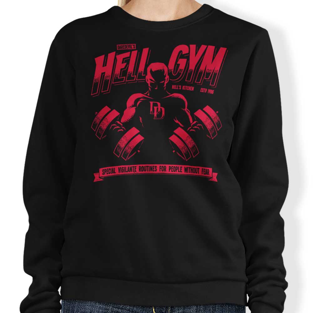 Hell Gym - Adult & Kids T-Shirts, Sweatshirts & Hoodies apparel design preview 1