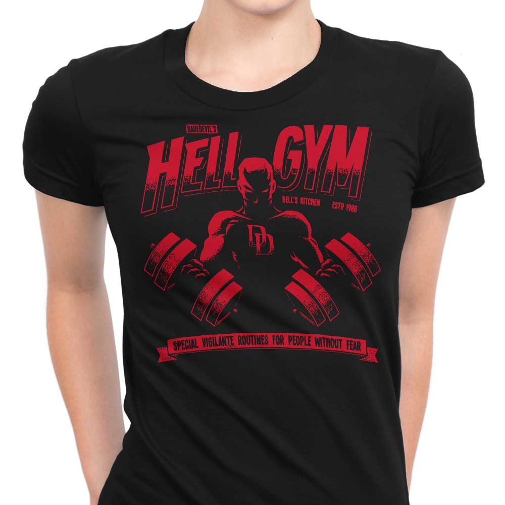 Hell Gym Women's Apparel - Adult & Kids T-Shirts, Sweatshirts & Hoodies apparel design preview 1