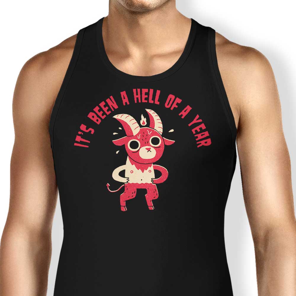Hell of a Year Tank Top - Adult & Kids T-Shirts, Sweatshirts & Hoodies apparel design preview 1
