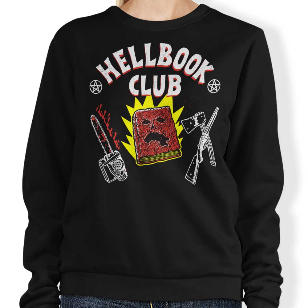 Hellbook Club - Adult & Kids T-Shirts, Sweatshirts & Hoodies apparel design preview 1