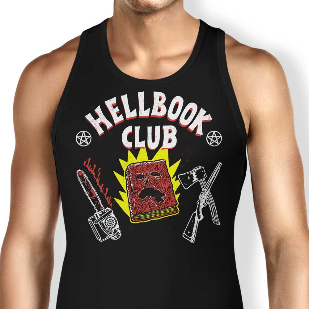 Hellbook Club Tank Top - Adult & Kids T-Shirts, Sweatshirts & Hoodies apparel design preview 1