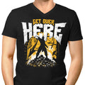 Hellfire Doom Men's V-Neck - Adult & Kids T-Shirts, Sweatshirts & Hoodies apparel design preview 1